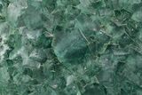 Green, Fluorescent, Cubic Fluorite Crystals - Madagascar #221158-2